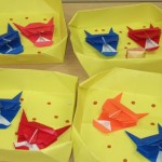 折り紙ボランティア「折り鶴」活動スタート