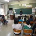 月将館小学校4年生福祉教育